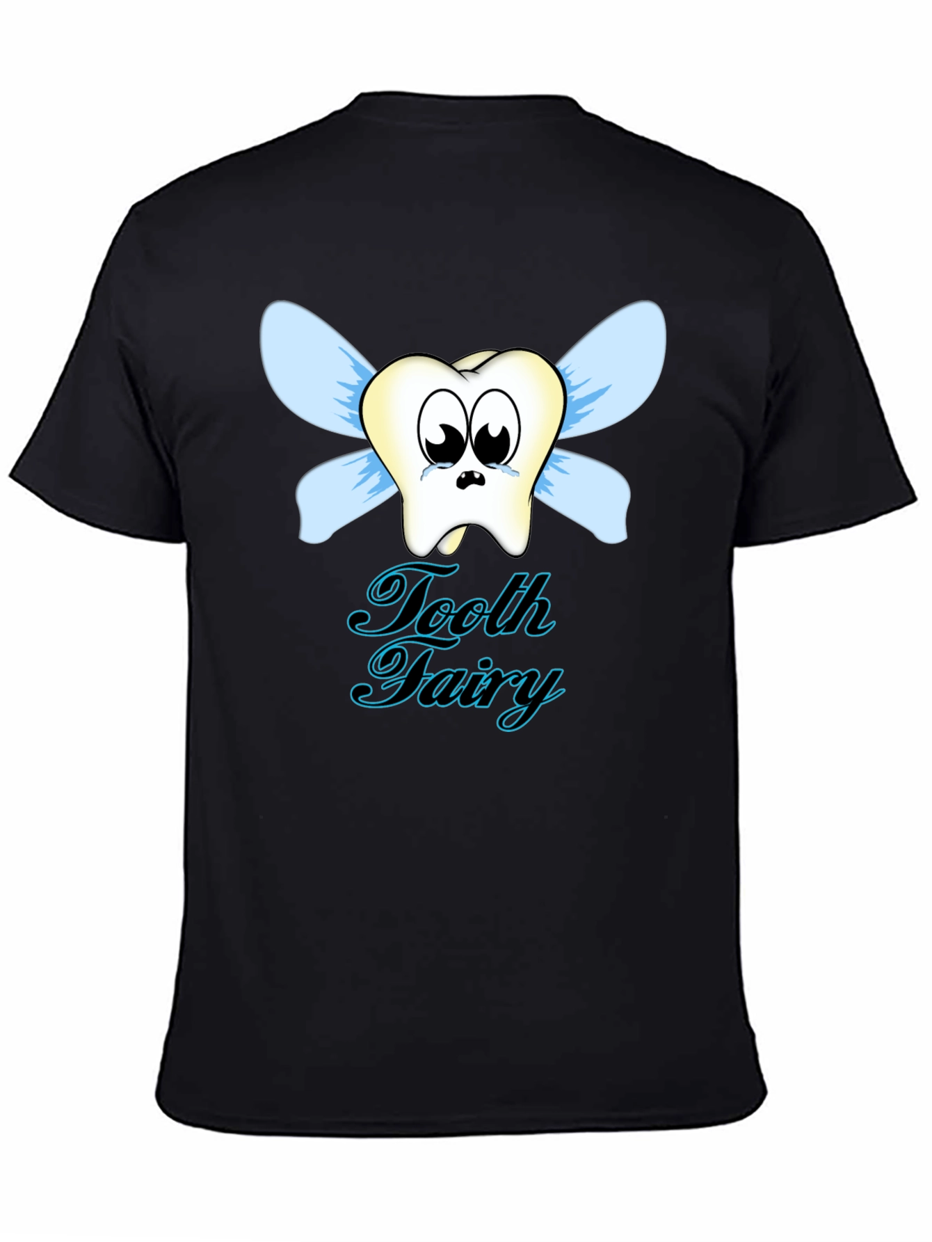 Tooth Fairy Graphic Tee - Whimsical Cartoon Dental T-Shirt