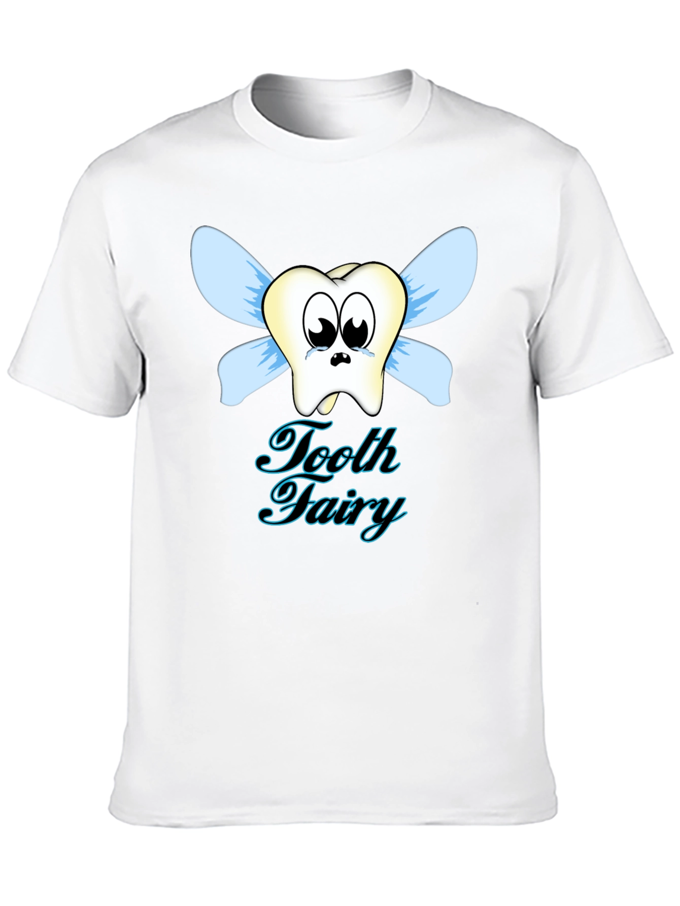 Tooth Fairy Graphic Tee - Whimsical Cartoon Dental T-Shirt