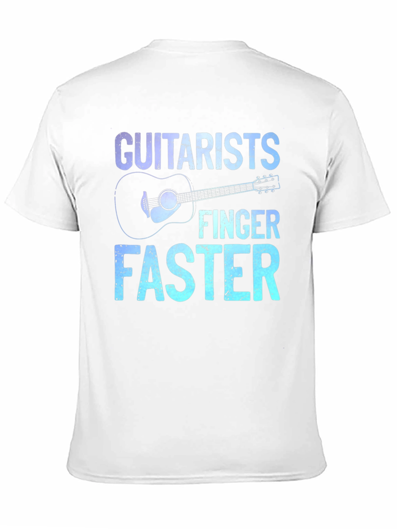 Guitarist Finger Faster Graphic T-Shirt - Music Lover Tee