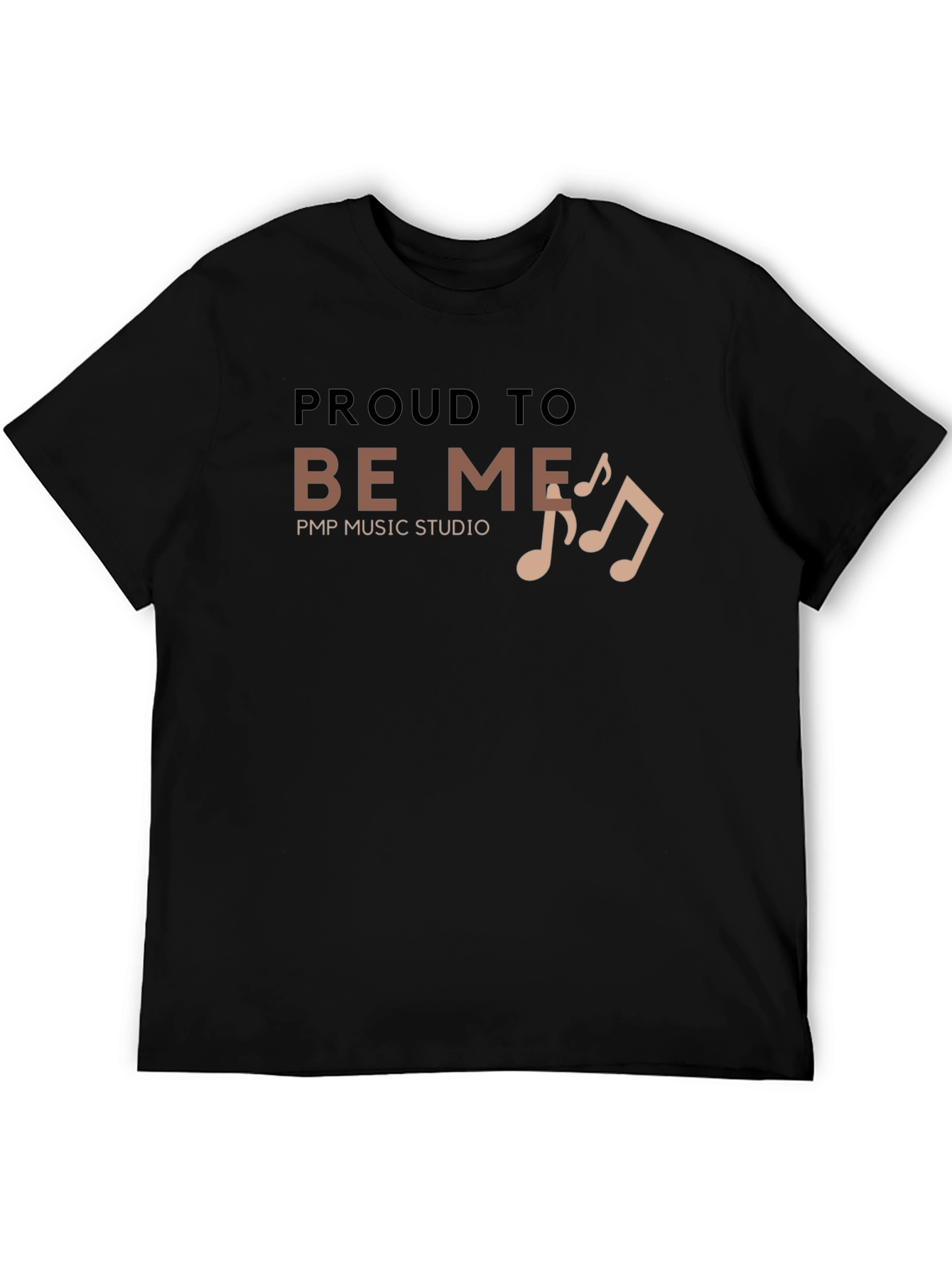 Proud To Be Me Black T-Shirt