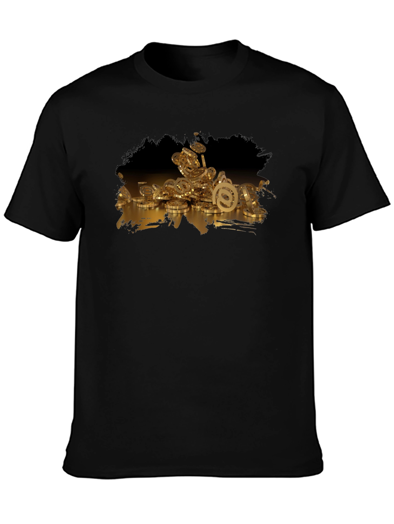 Email Coins Graphic T-Shirt
