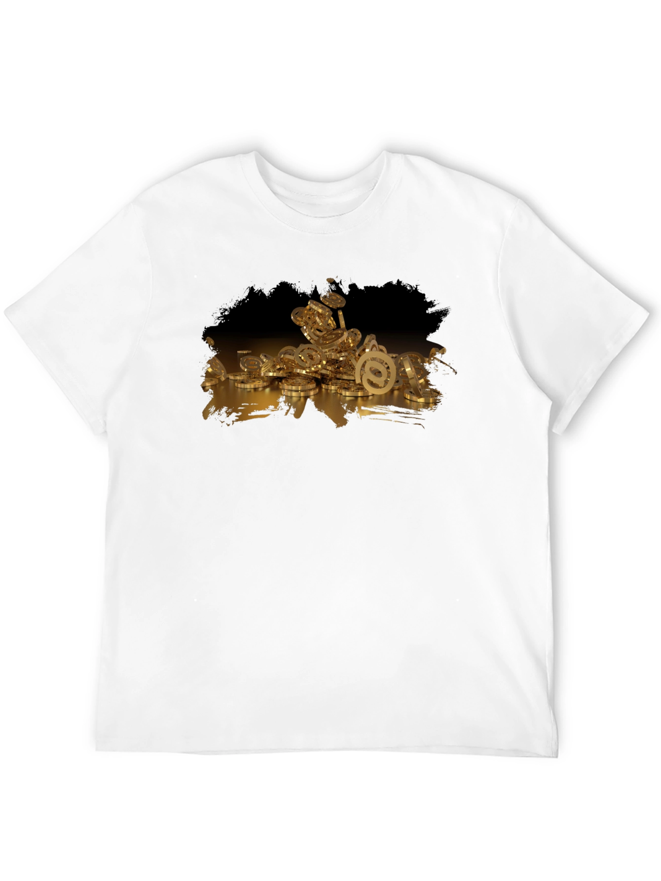 Email Coins Graphic T-Shirt