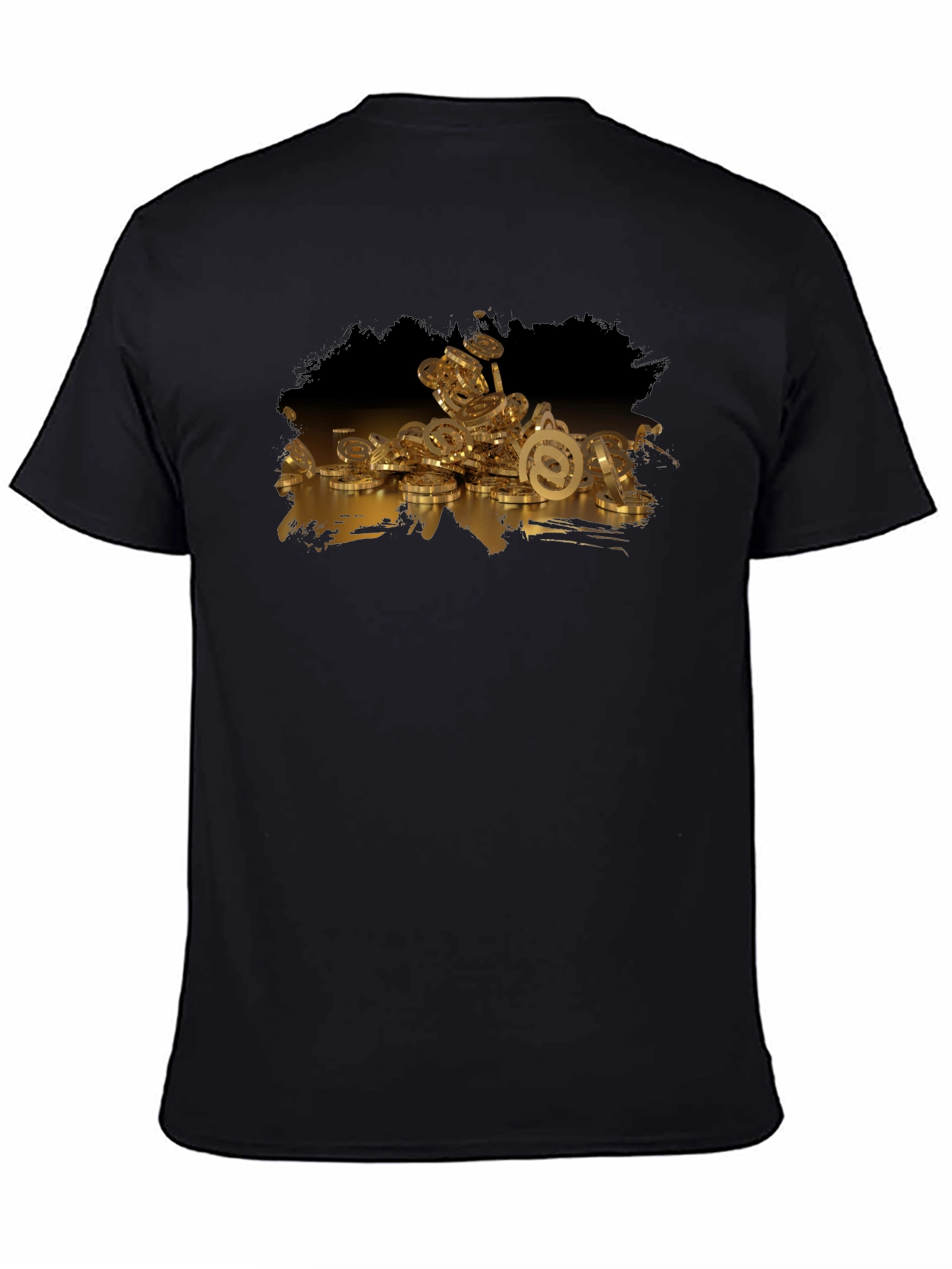 Email Coins Graphic T-Shirt