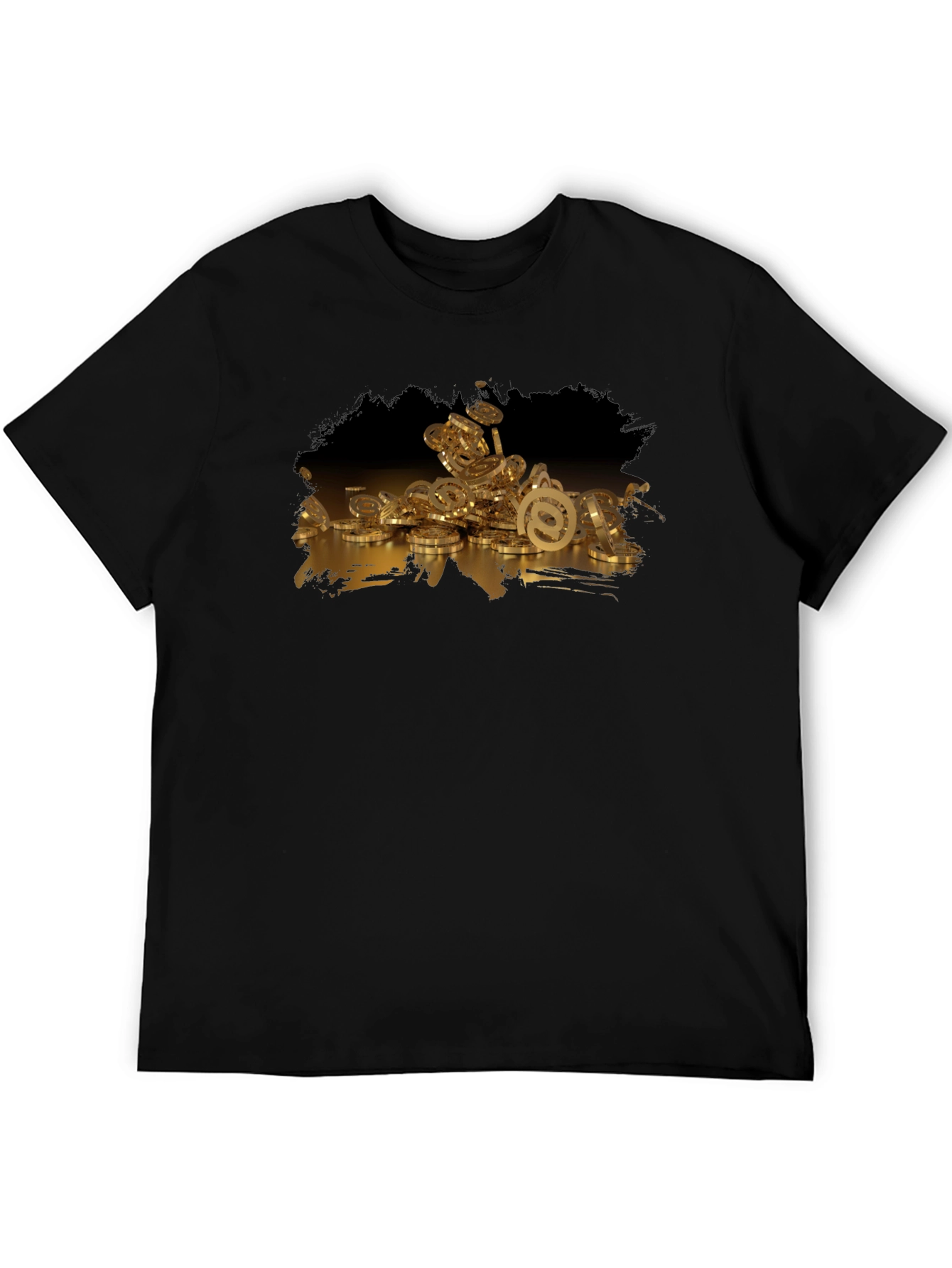 Email Coins Graphic T-Shirt