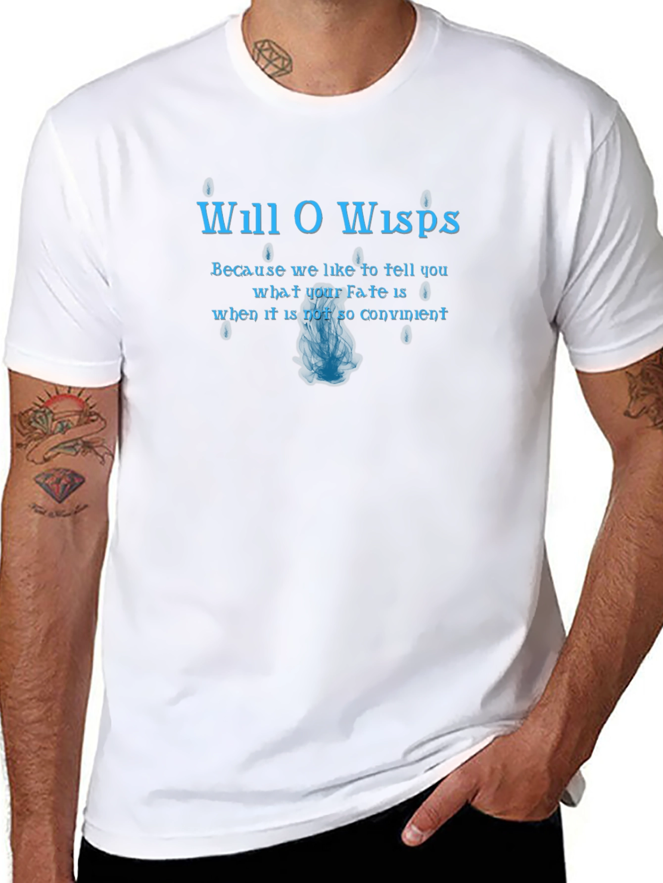 Will O Wisps Graphic T-Shirt - Fate Teller Tee