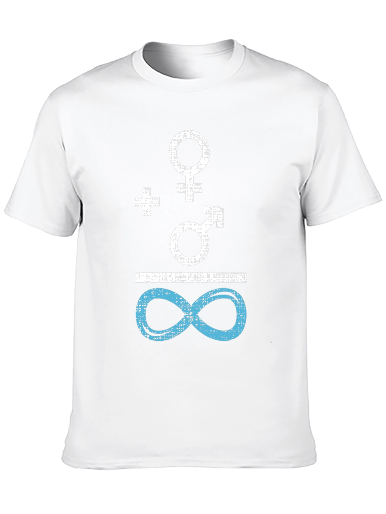 Gender Equality Symbol Tee - Black Cotton Shirt