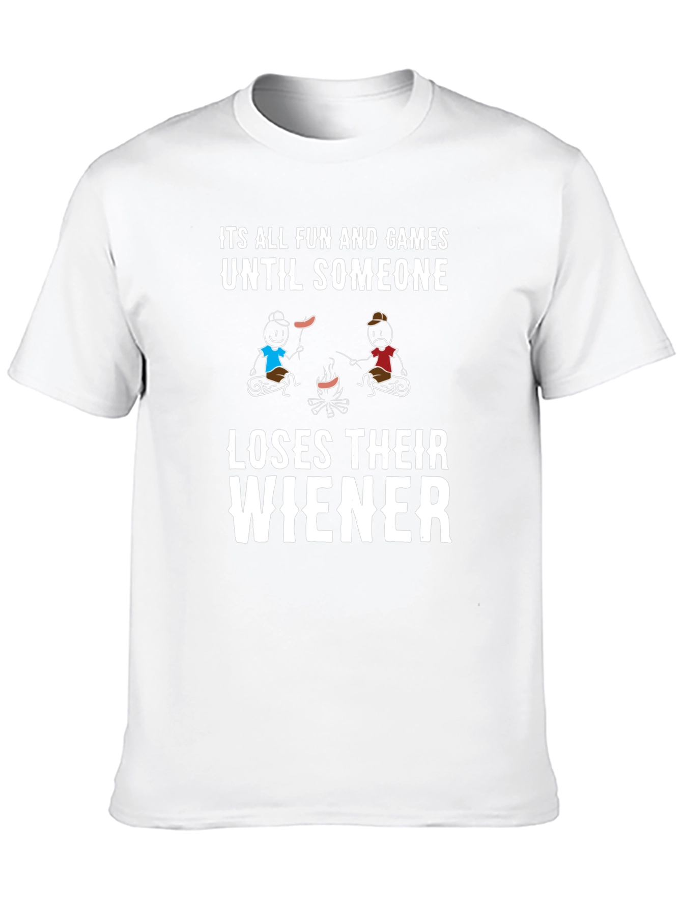 Funny Camping Wiener T-Shirt