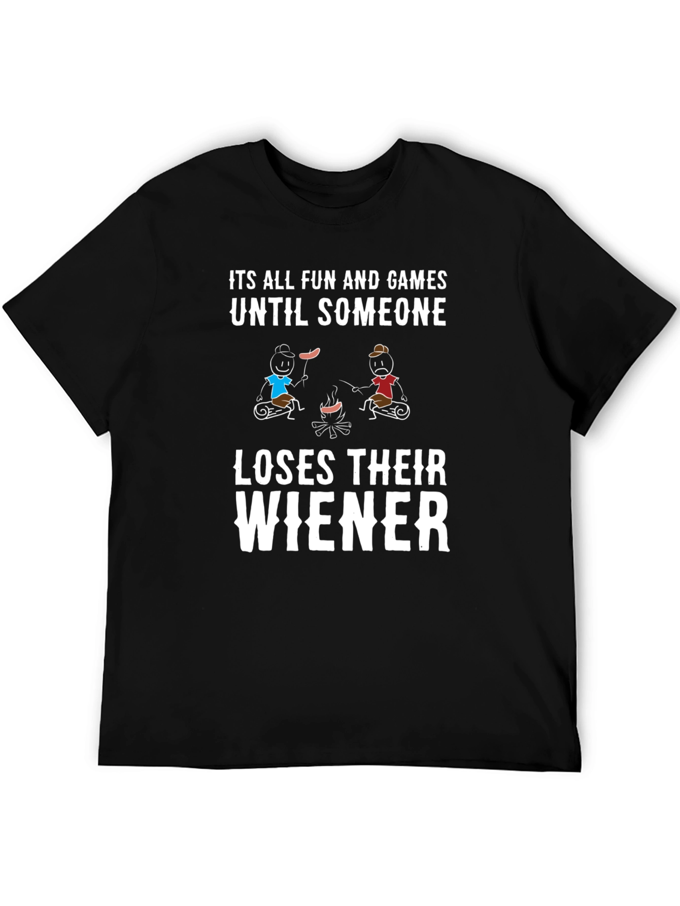 Funny Camping Wiener T-Shirt