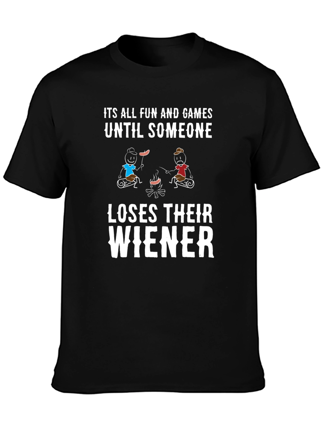 Funny Camping Wiener T-Shirt