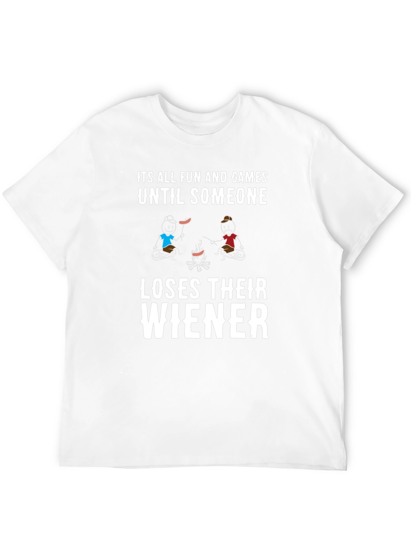 Funny Camping Wiener T-Shirt
