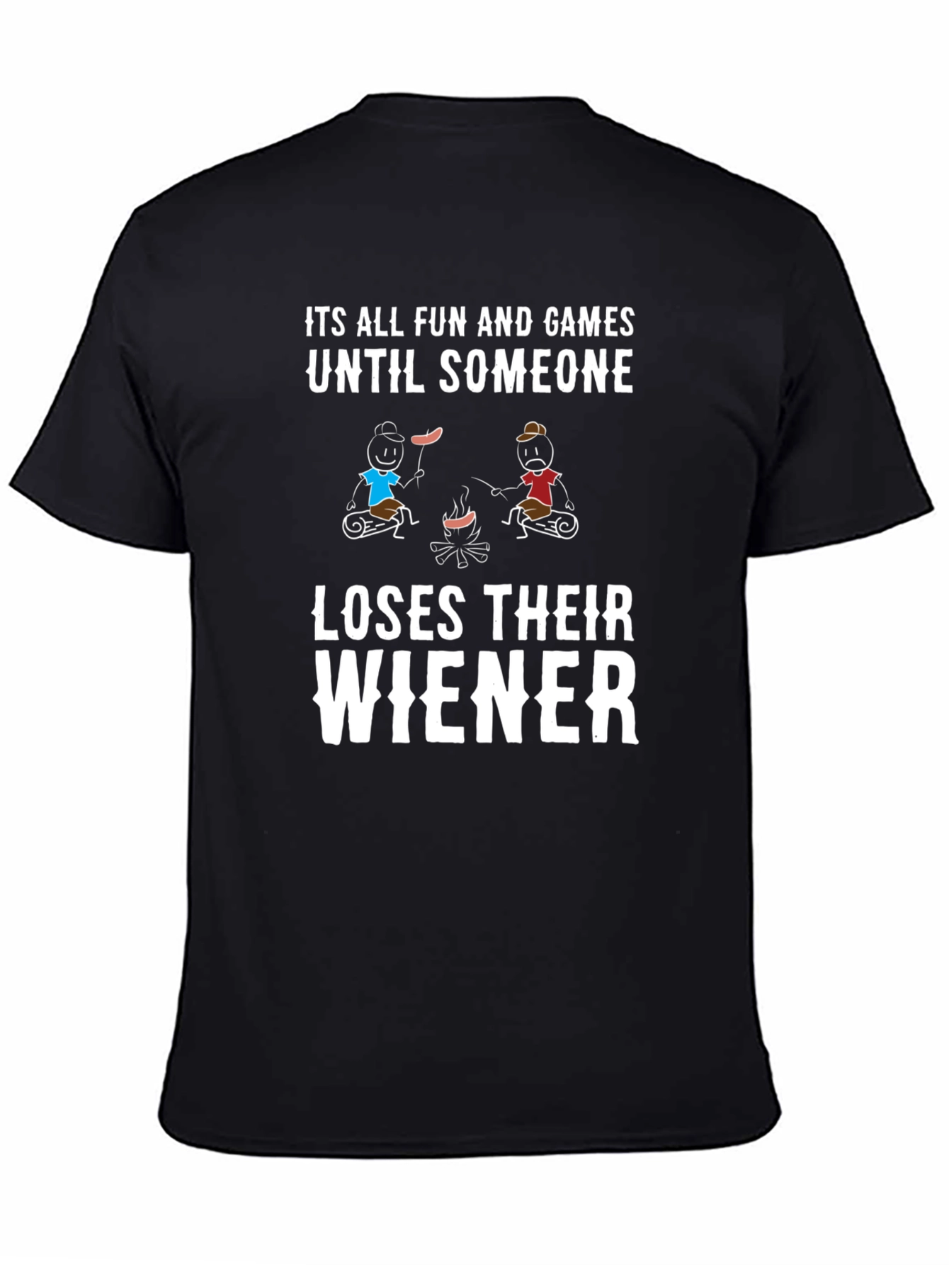 Funny Camping Wiener T-Shirt
