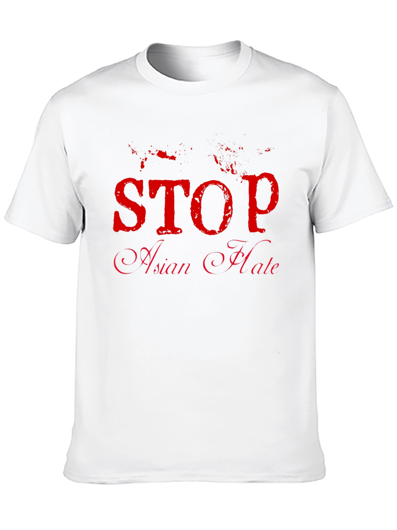 Stop Asian Hate Black T-Shirt