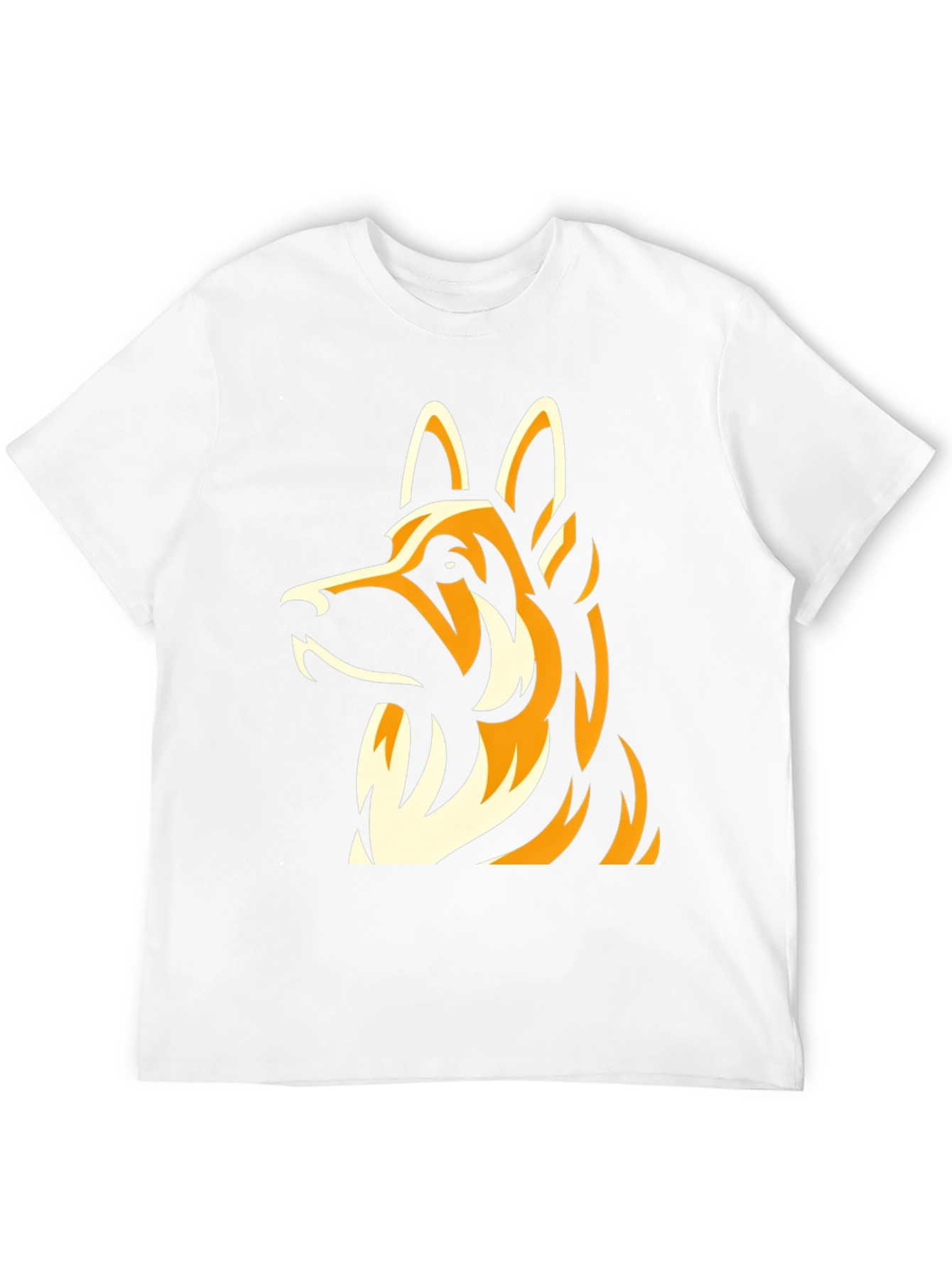 German Shepherd Graphic T-Shirt - Classic Black Tee