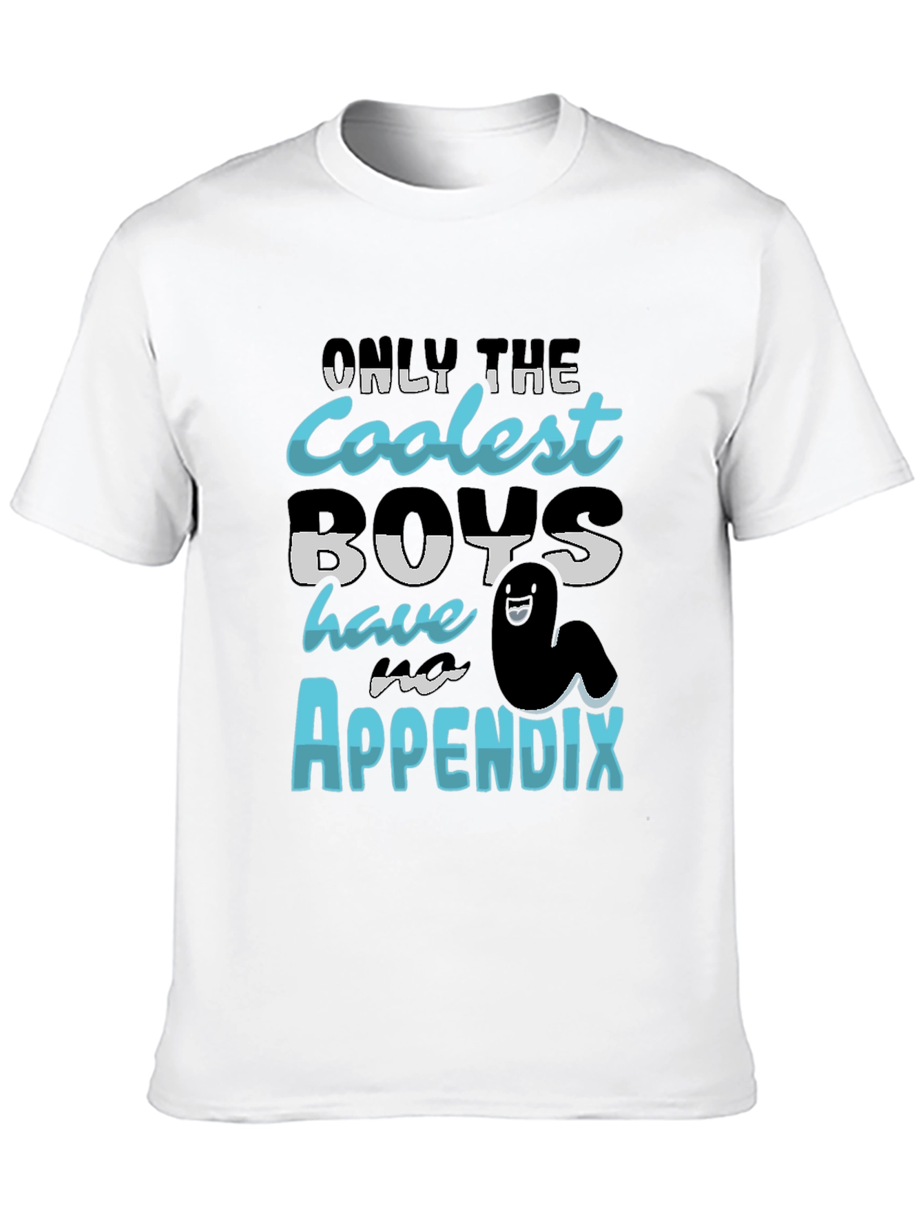 Coolest Boys Have an Appendix Funny T-Shirt