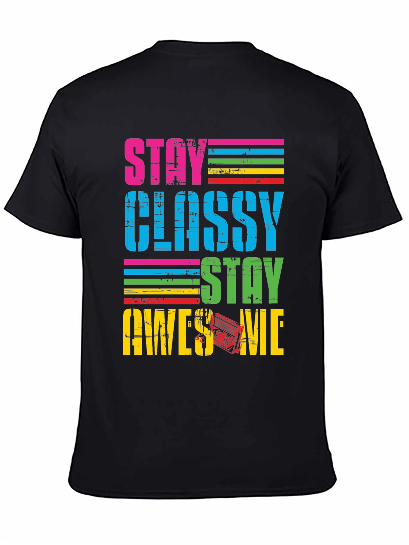 Stay Classy Awesome Retro T-Shirt