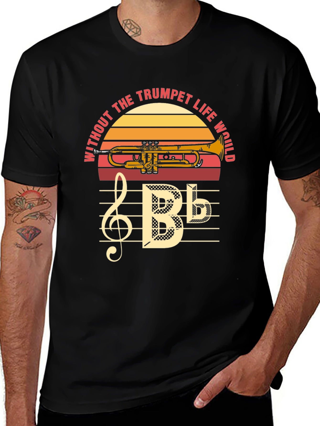 Trumpet Life T-Shirt: Musicians Apparel
