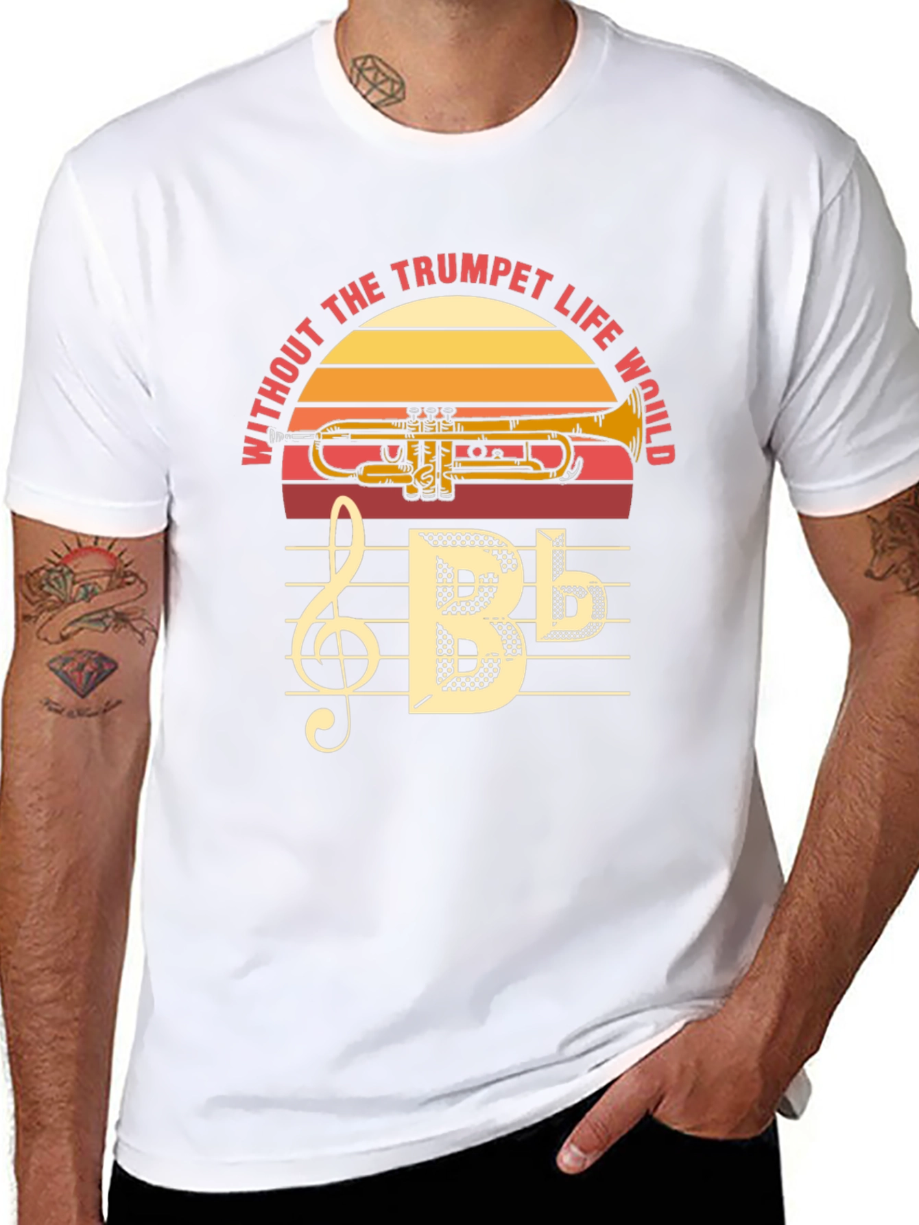 Trumpet Life T-Shirt: Musicians Apparel