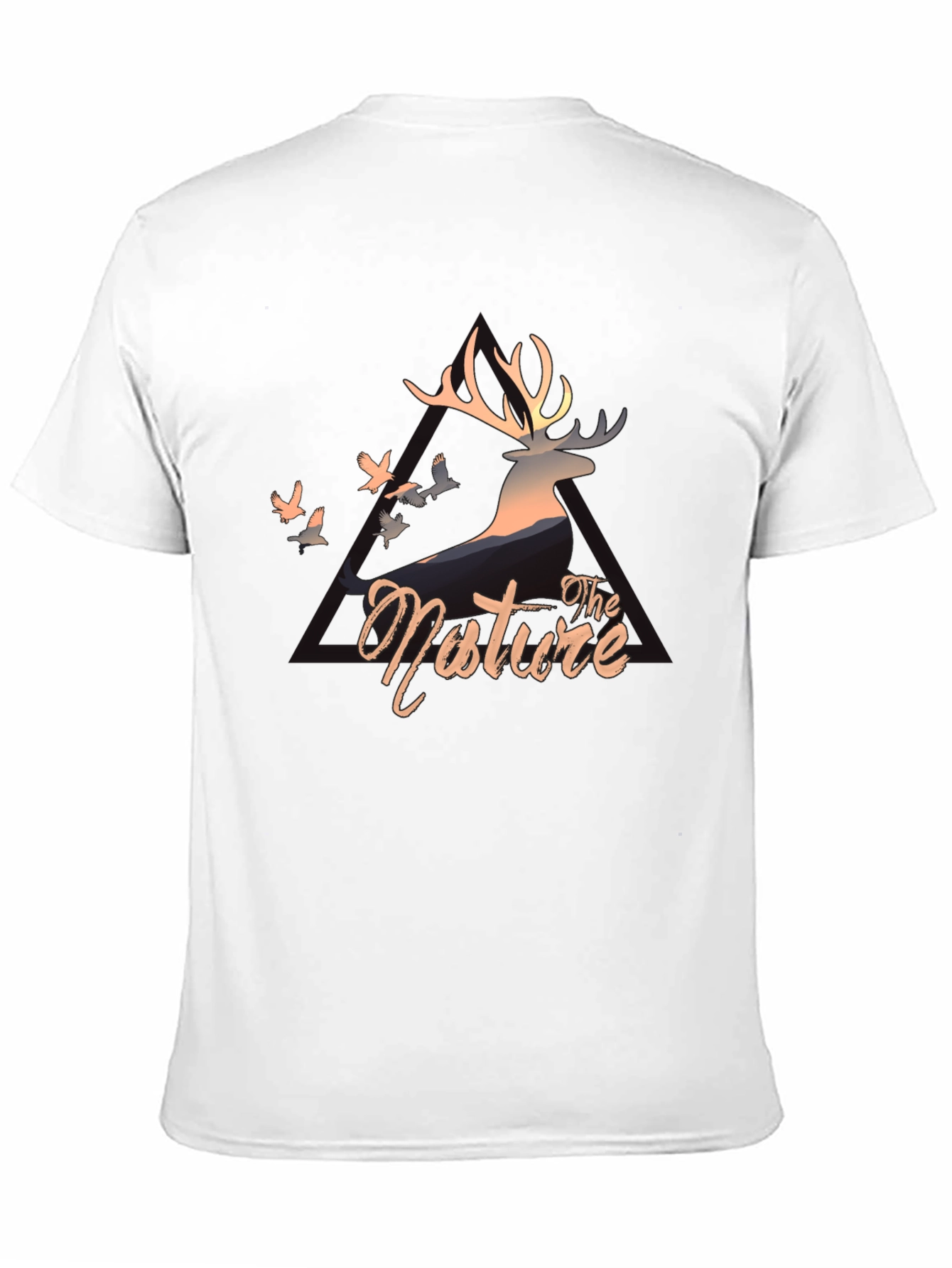Nature Deer Graphic T-Shirt - Stylish Casual Wear