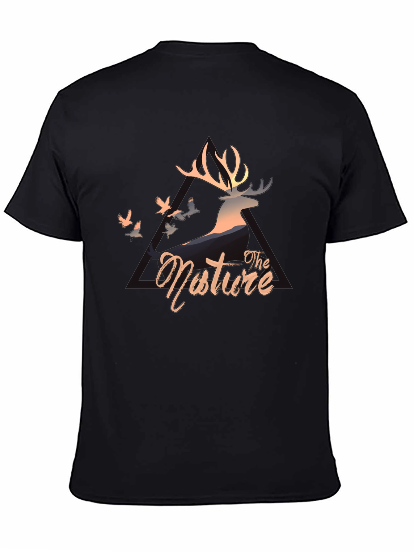 Nature Deer Graphic T-Shirt - Stylish Casual Wear
