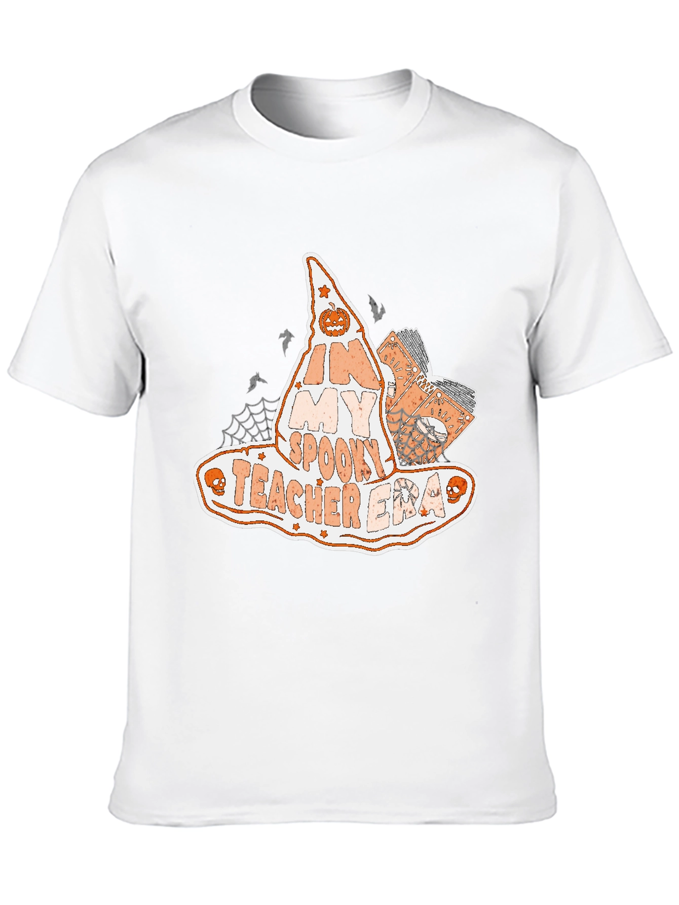 Spooky Teacher Era Halloween T-Shirt
