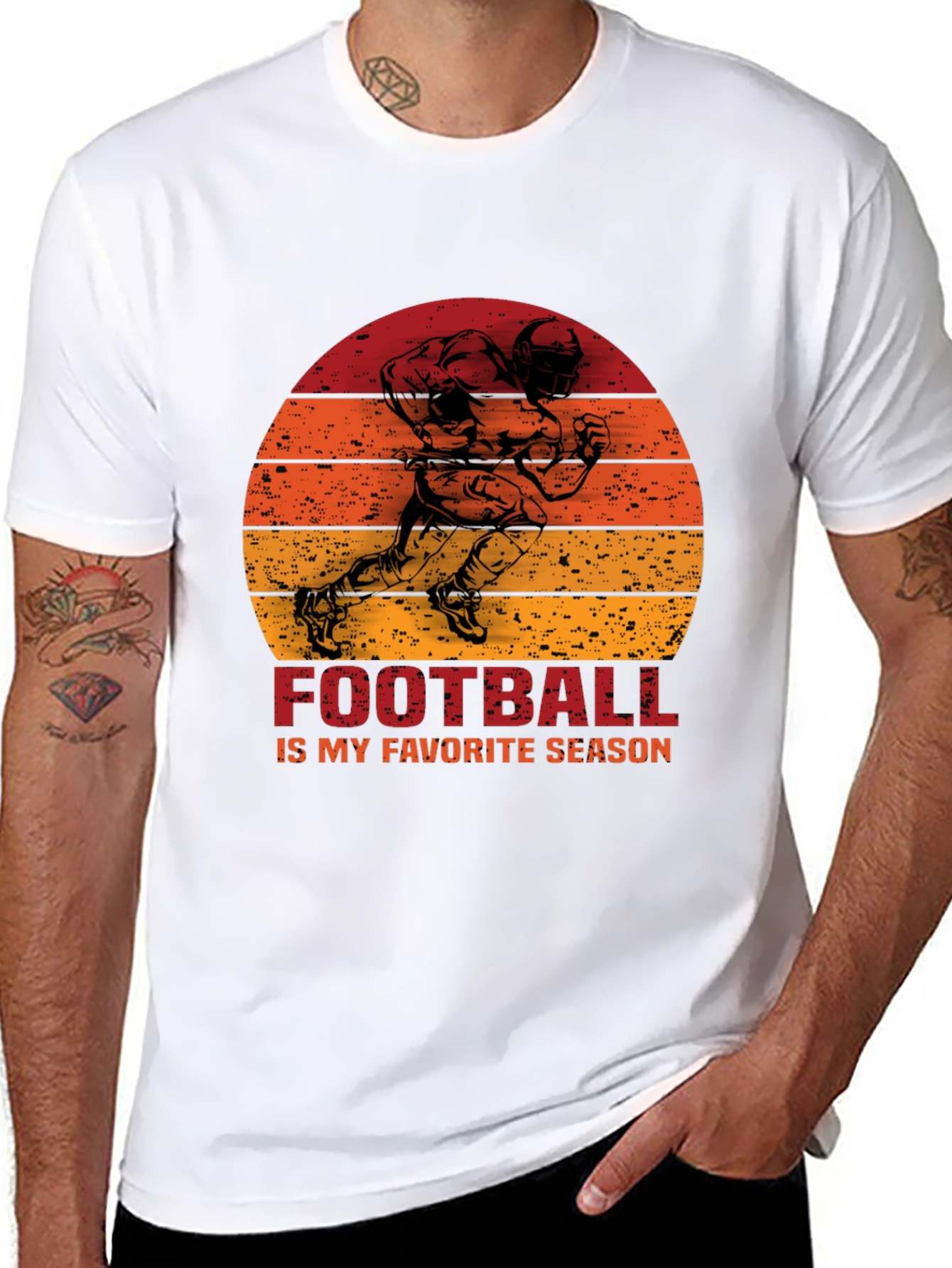 Football Is My Favorite Season Graphic Tee