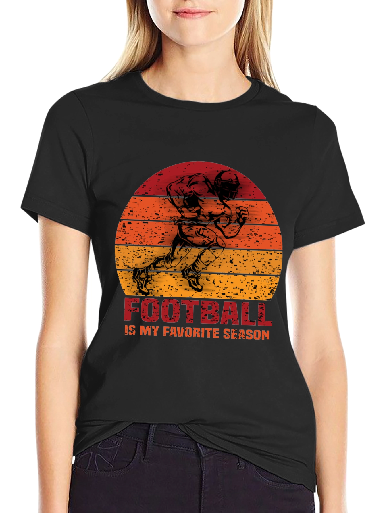 Football Is My Favorite Season Graphic Tee