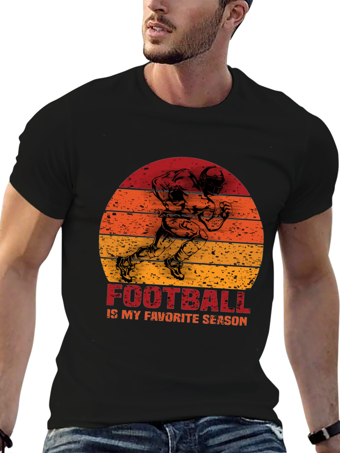 Football Is My Favorite Season Graphic Tee