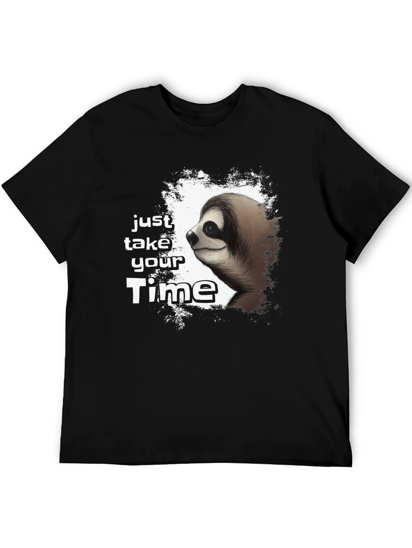 Just Take Your Time Sloth Graphic Tee