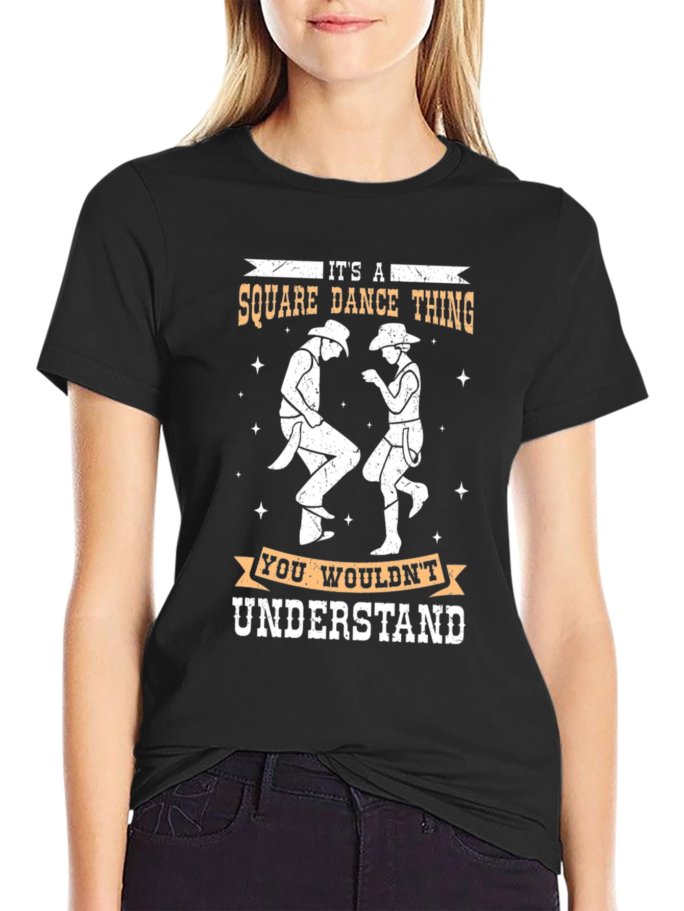Square Dance Thing Graphic Tee