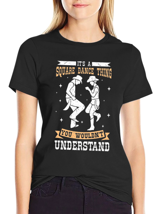 Square Dance Thing Graphic Tee