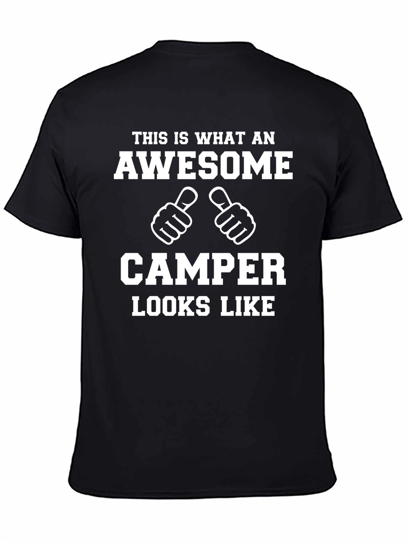 Awesome Camper T-Shirt - Funny Camping Tee