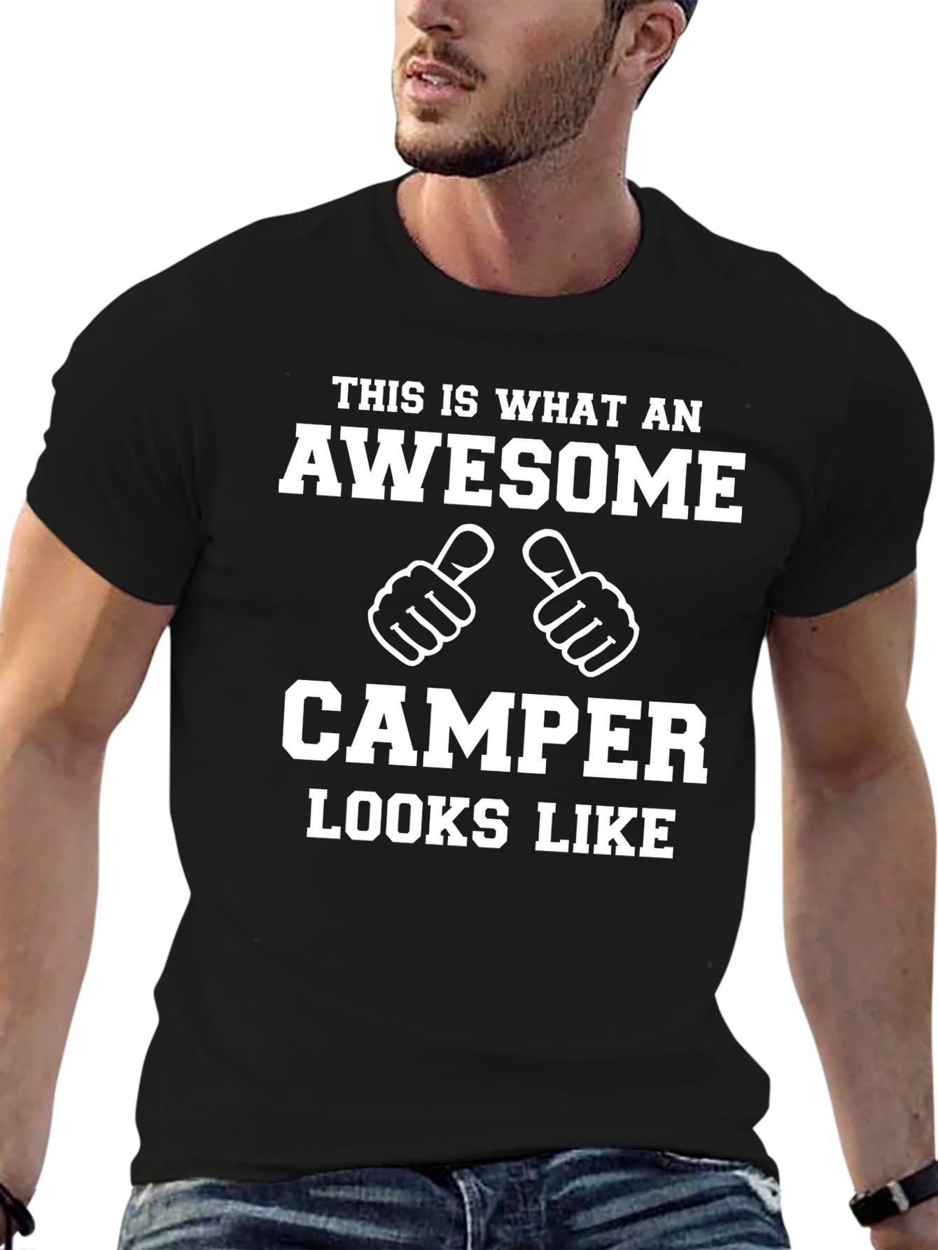 Awesome Camper T-Shirt - Funny Camping Tee