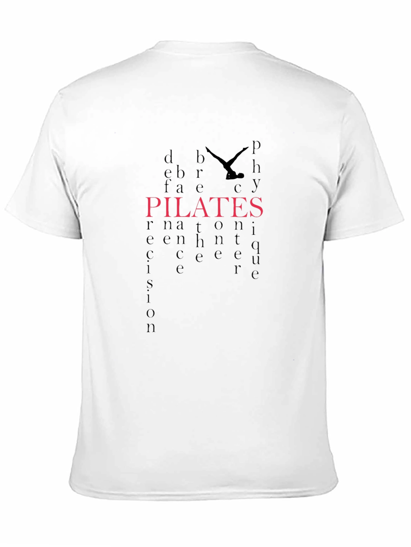 Pilates Graphic Tee - Black