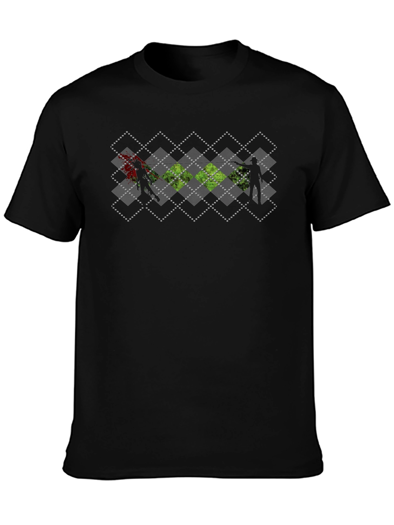 Zombie Argyle T-Shirt