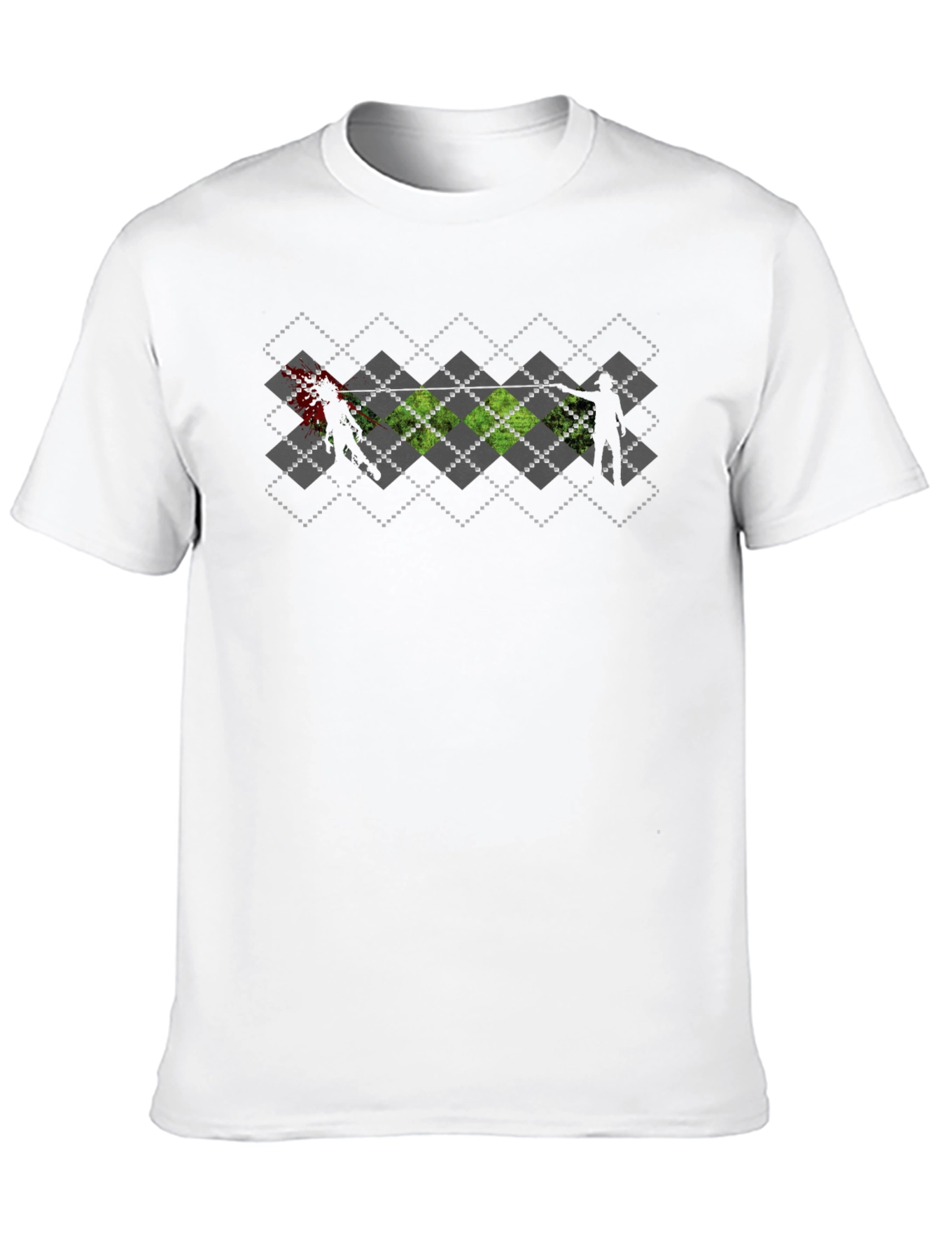 Zombie Argyle T-Shirt