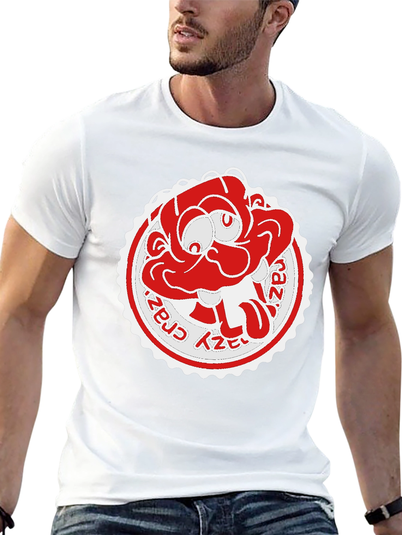 Crazy Monkey Graphic Tee - Unique Design
