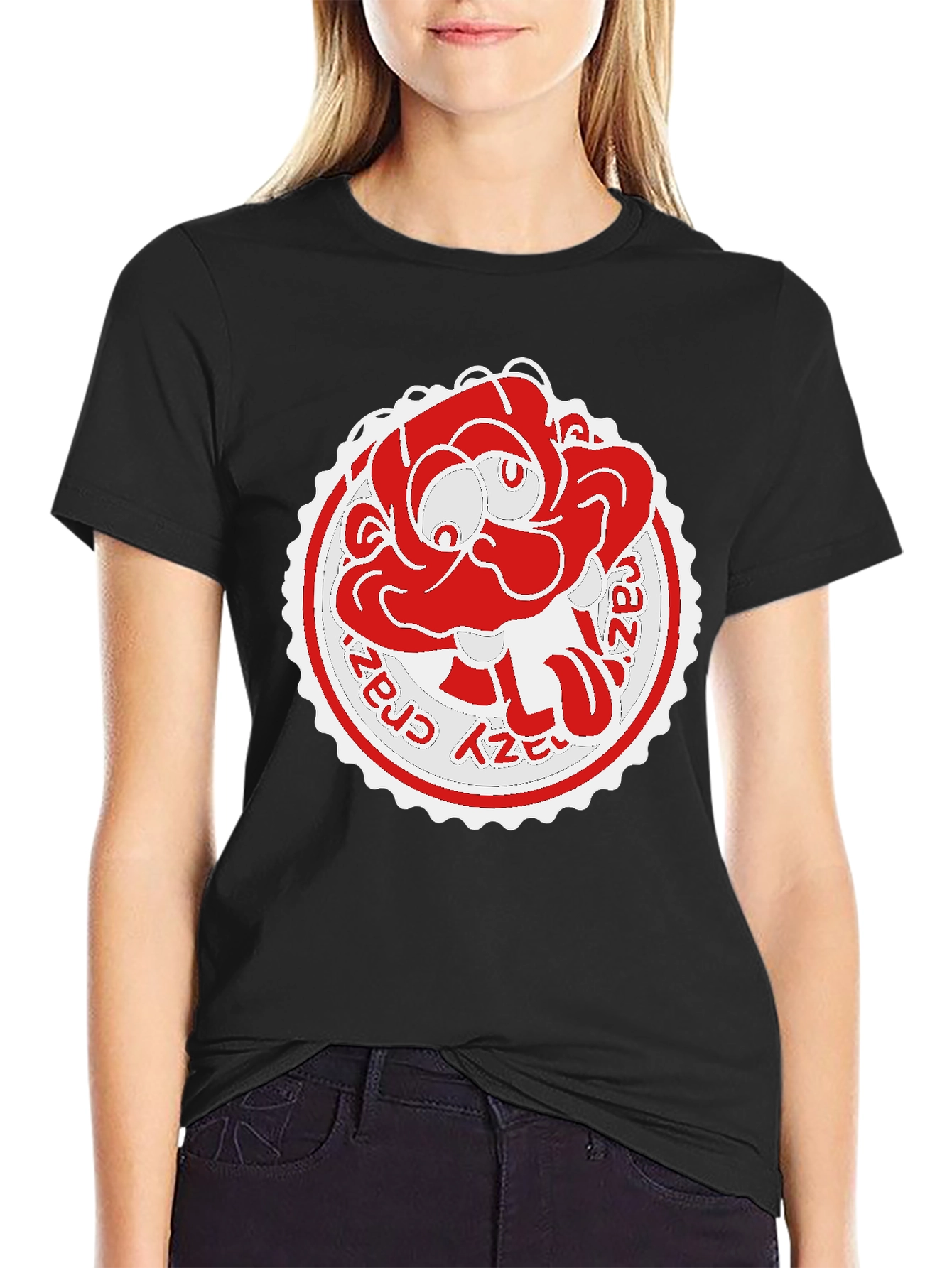 Crazy Monkey Graphic Tee - Unique Design