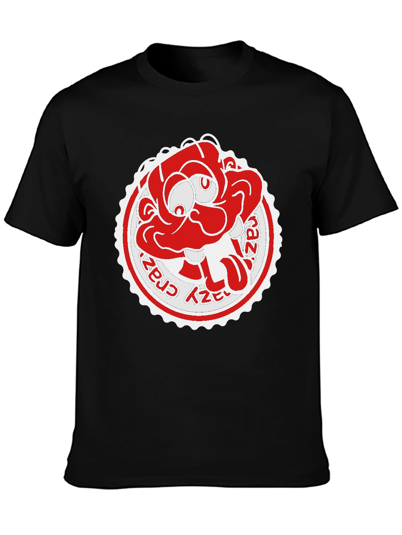 Crazy Monkey Graphic Tee - Unique Design