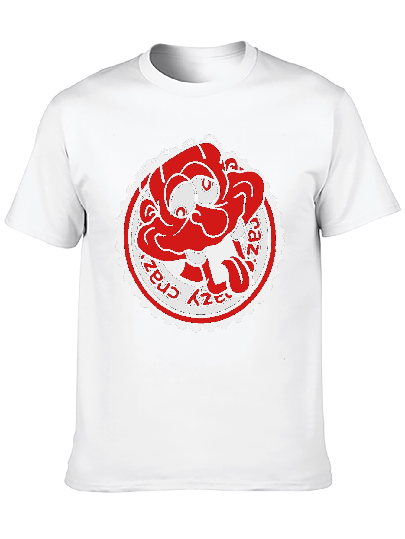 Crazy Monkey Graphic Tee - Unique Design