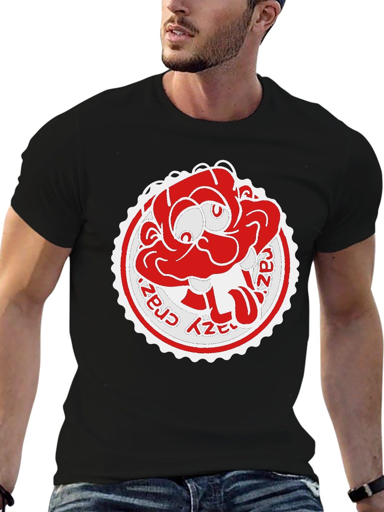 Crazy Monkey Graphic Tee - Unique Design