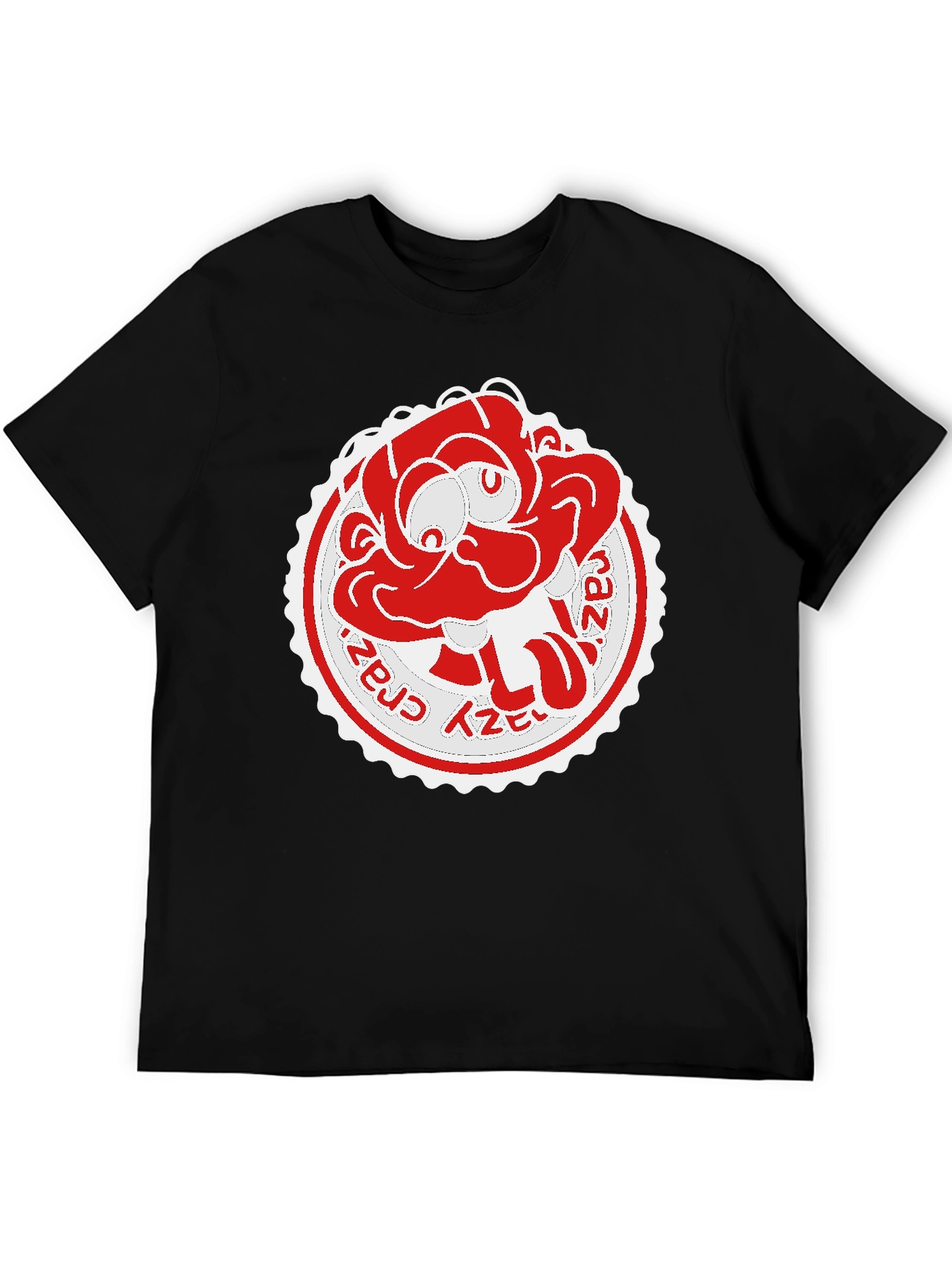 Crazy Monkey Graphic Tee - Unique Design