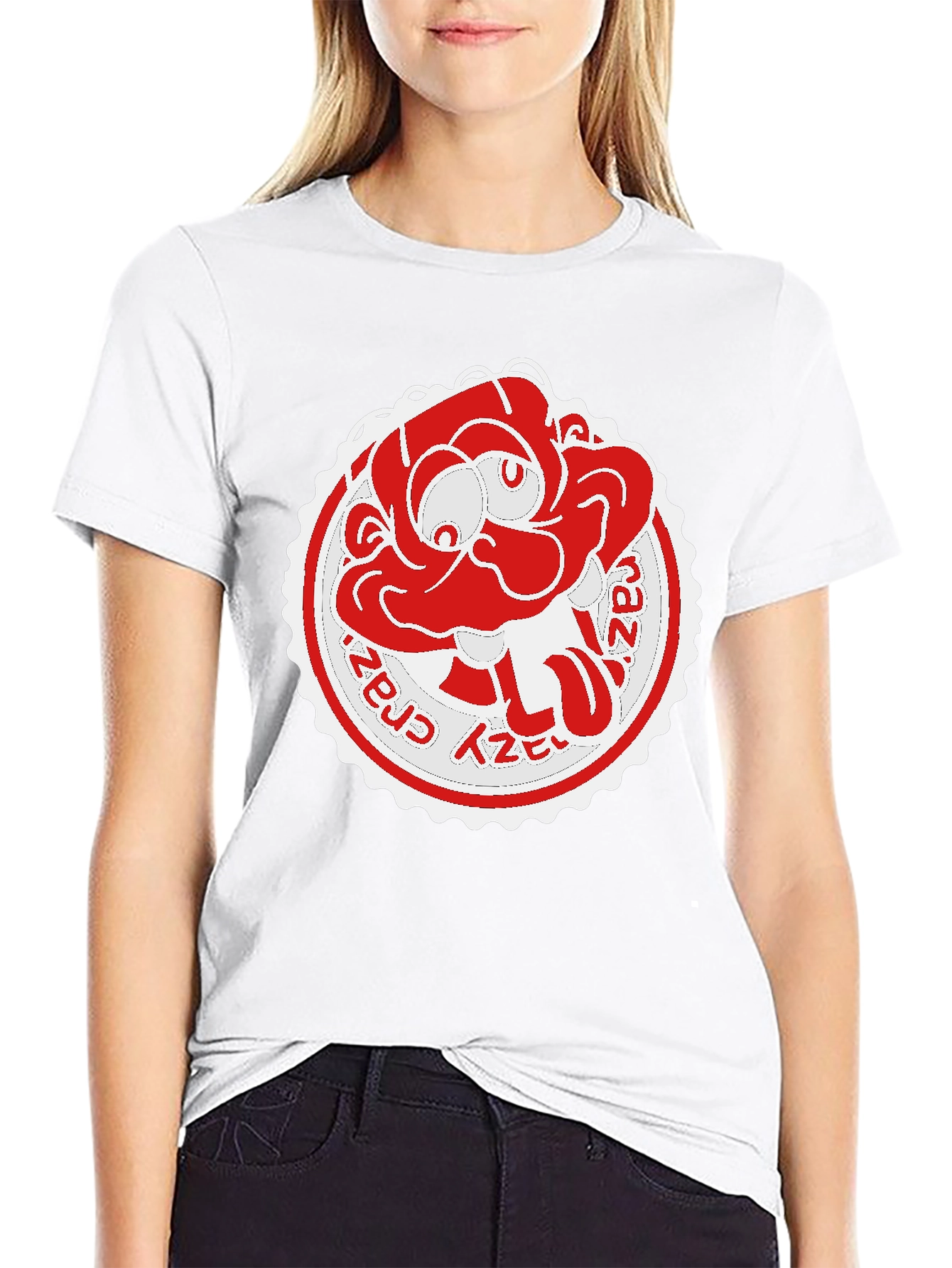 Crazy Monkey Graphic Tee - Unique Design