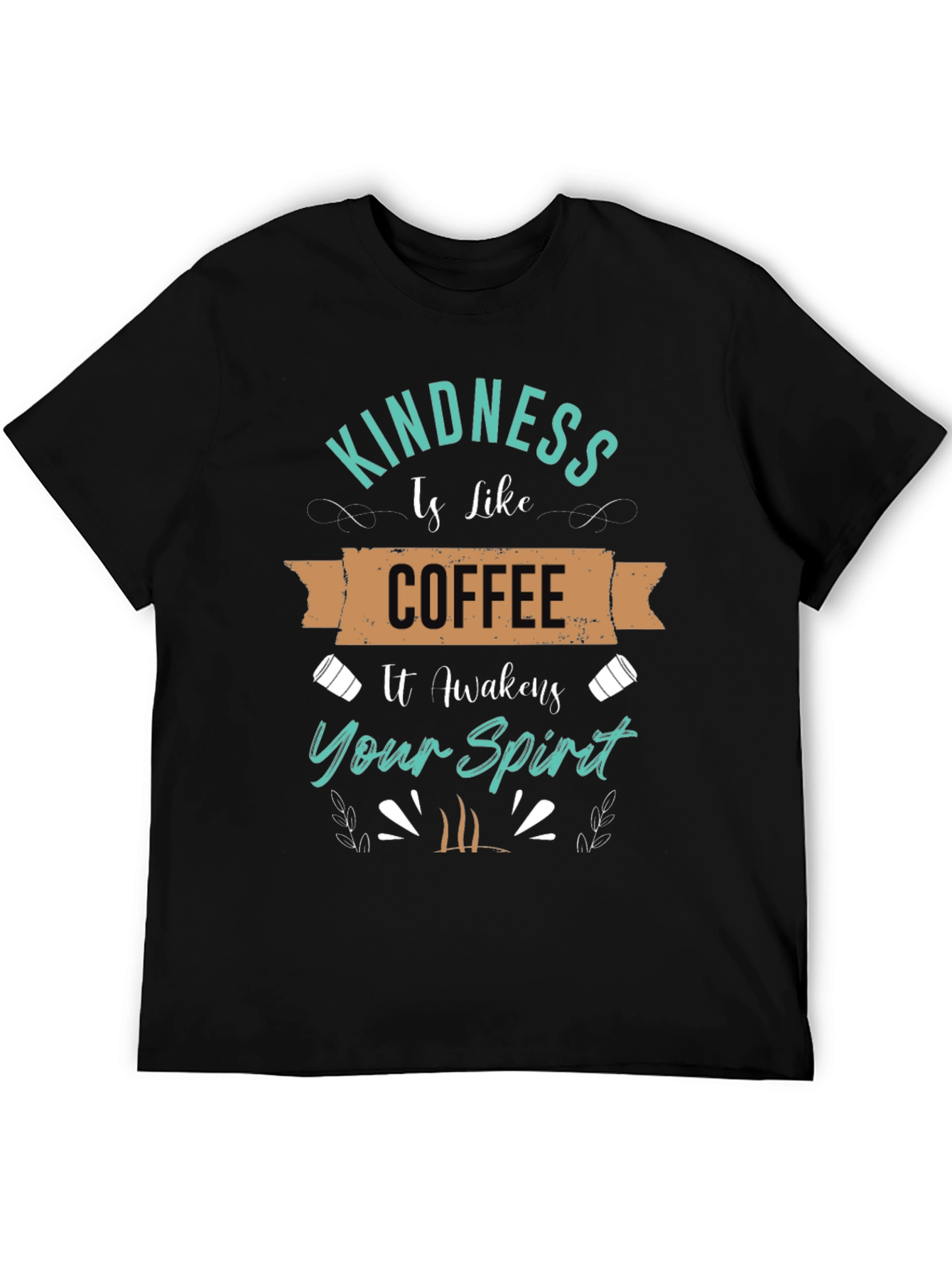 Kindness Coffee T-Shirt - Awaken Your Spirit