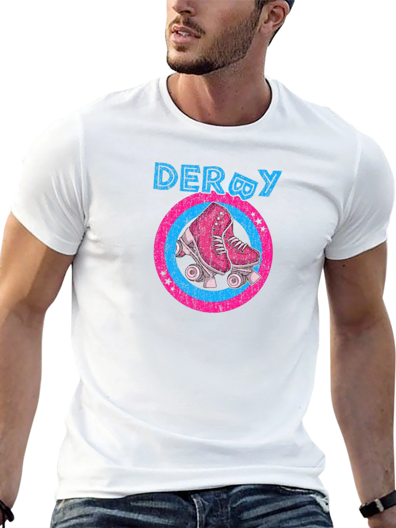 Derby Roller Skate Graphic T-Shirt
