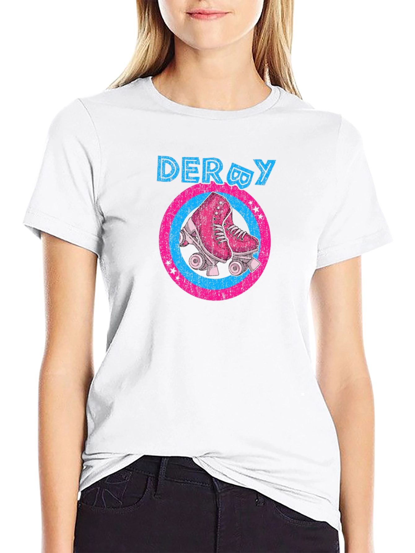 Derby Roller Skate Graphic T-Shirt