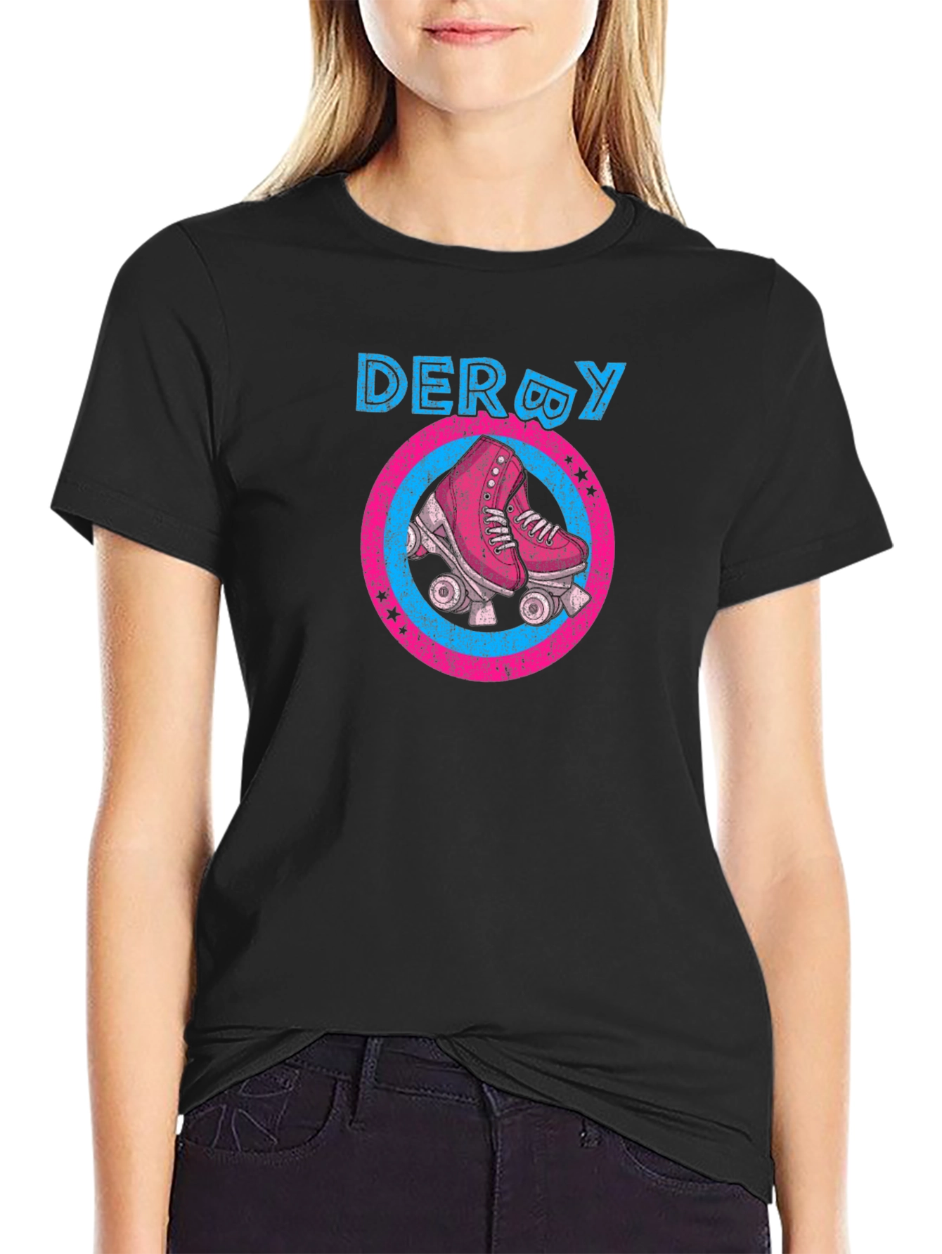 Derby Roller Skate Graphic T-Shirt
