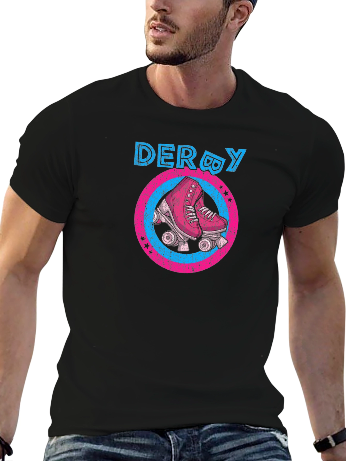 Derby Roller Skate Graphic T-Shirt