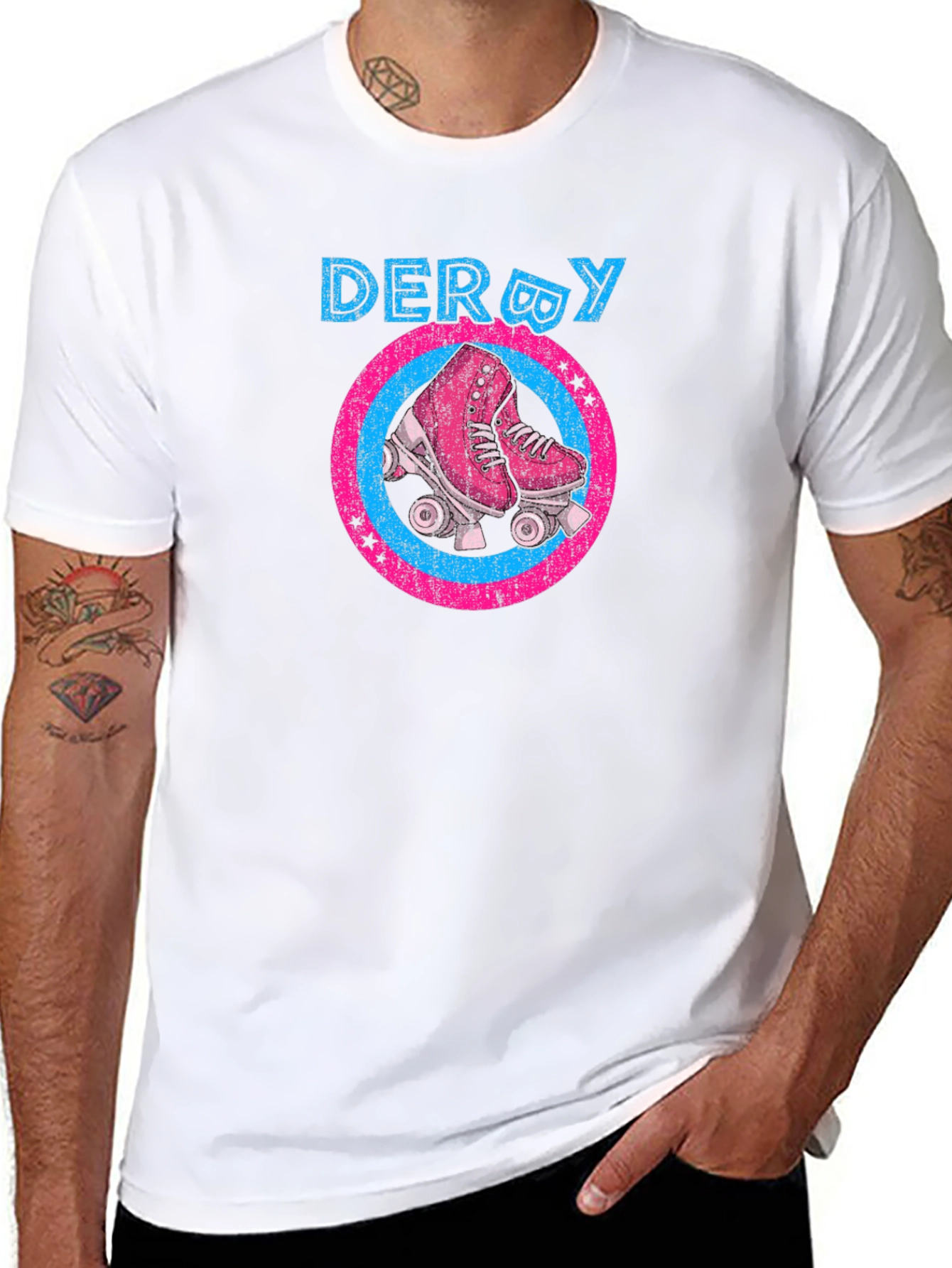 Derby Roller Skate Graphic T-Shirt