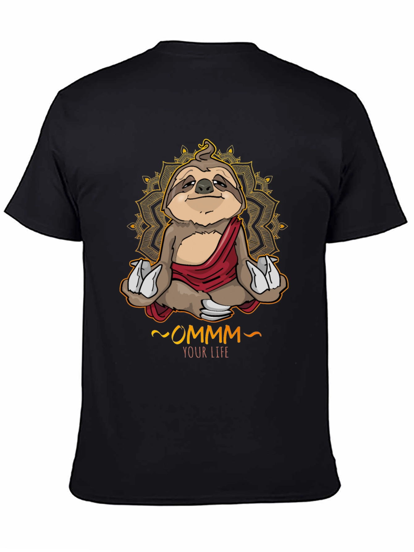 Meditating Sloth T-Shirt - Find Your Ommm