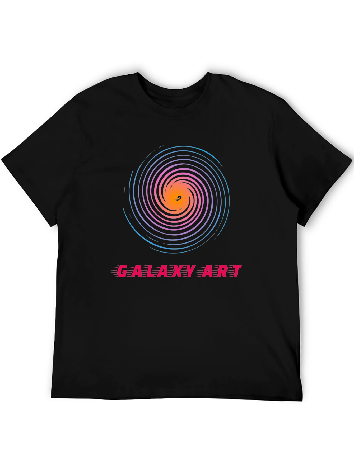 Galaxy Art Spiral T-Shirt - Cosmic Style